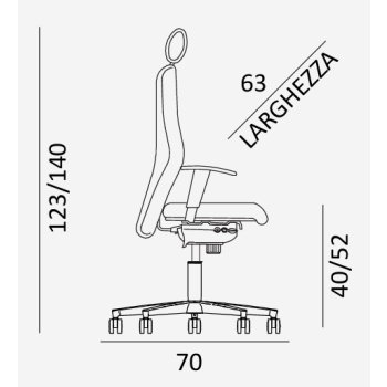 Chaise COMEL Mars C03