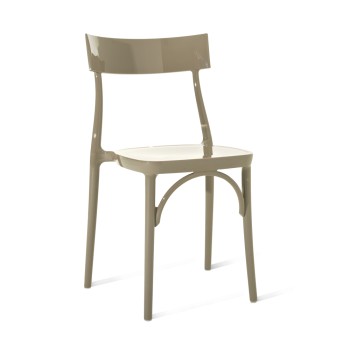 Chaise Milano 2015 Transparent Polycarbonate Colico