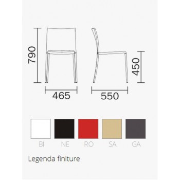 CHAISE PEDRALI MYA 700