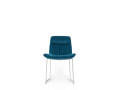 Fauteuil traîneau en tissu NEST - NITESCO