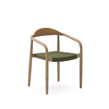 Chaise Nina en bois de terre cuite massif