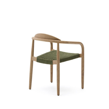 Chaise Nina en bois de terre cuite massif