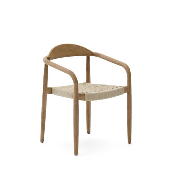 Chaise Nina en bois de terre cuite massif