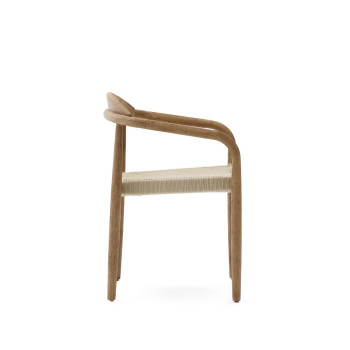 Chaise Nina en bois de terre cuite massif