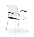 Fauteuil à quatre pieds avec accoudoirs NOW - INFINITI