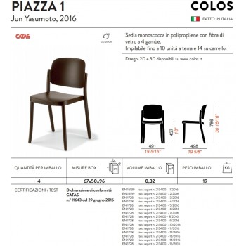 Chaise PIAZZA COLOS