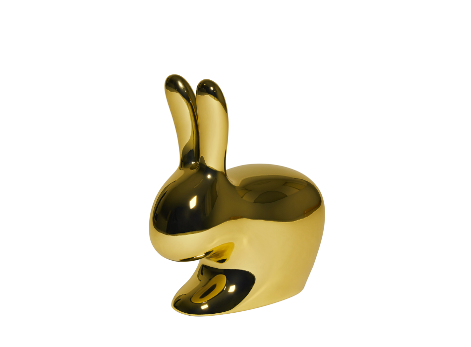 CHAISE RABBIT FINITION MÉTAL 90004 QEEBOO