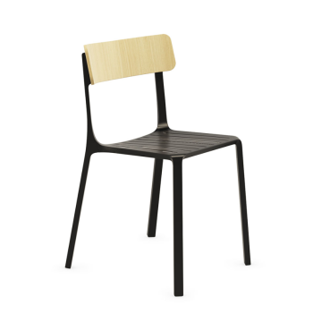 Chaise RUELLE avec dossier en bois - INFINITI