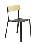 Chaise RUELLE avec dossier en bois - INFINITI