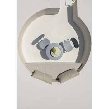 Chaise SI-SI' avec cadre galvanisé par SCAB