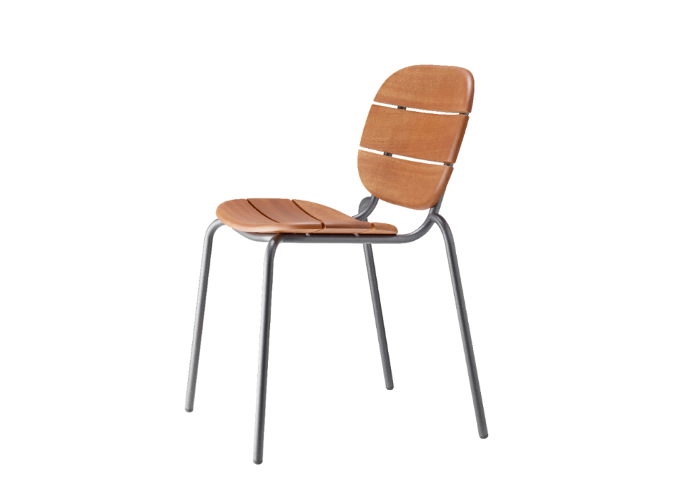 Chaise SI-SI' WOOD SCAB
