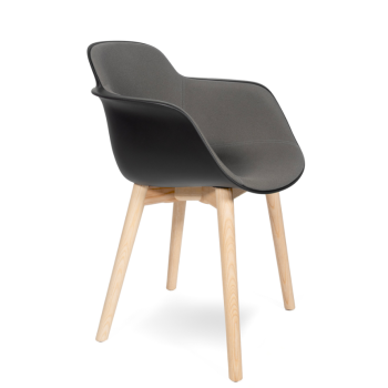 Chaise SICLA avec pieds en bois - INFINITI