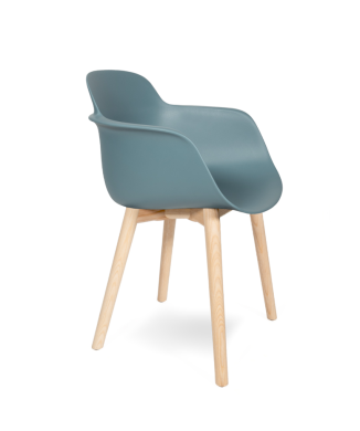 Chaise SICLA avec pieds en bois - INFINITI