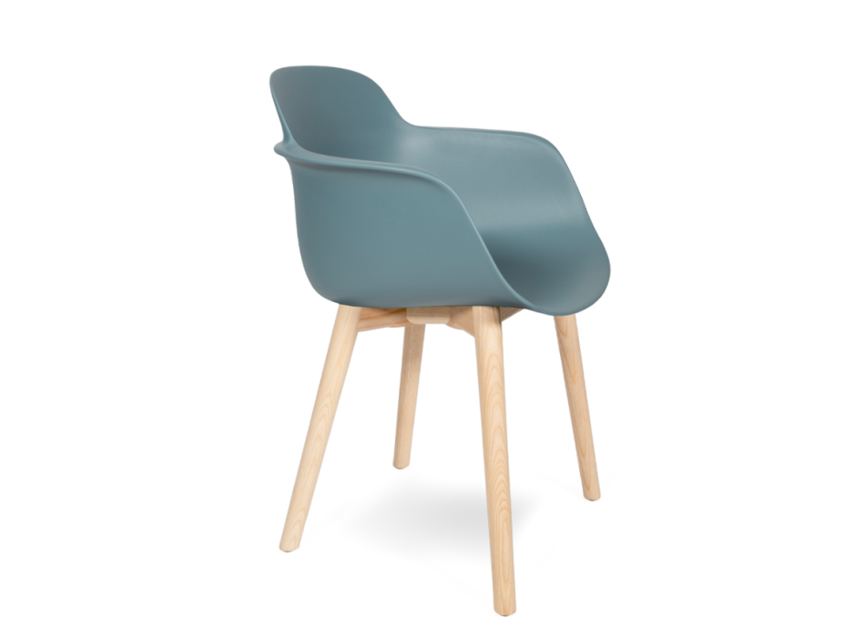 Chaise SICLA avec pieds en bois - INFINITI