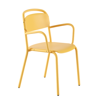 Chaise d'extérieur SKOL avec accoudoirs - INFINITI