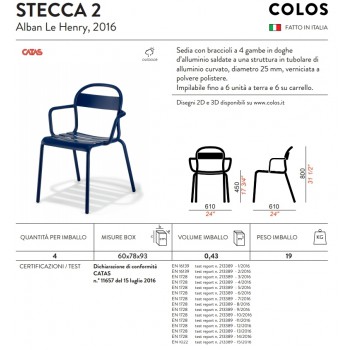 Chaise STECCA 1 COLOS