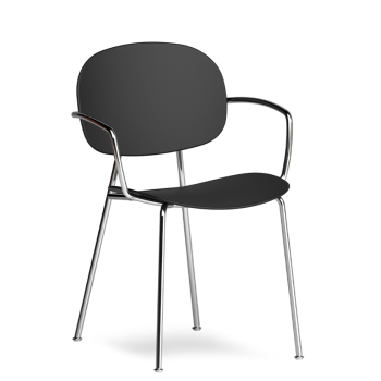 Fauteuil 4 pieds TONDINA POP avec accoudoirs - INFINITI