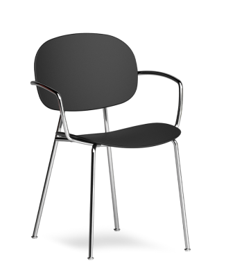Chaise d'extérieur 4 pieds TONDINA POP avec accoudoirs - INFINITI