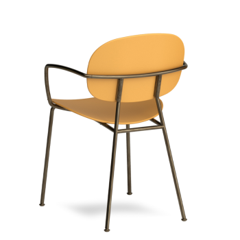 Chaise d'extérieur 4 pieds TONDINA POP avec accoudoirs - INFINITI