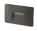 BREEN ÉCLAIRAGE DE MARCHE ENCASTRÉ LED ANTHRACITE 3W 290LM CCT IP65 13X1X8.5CM