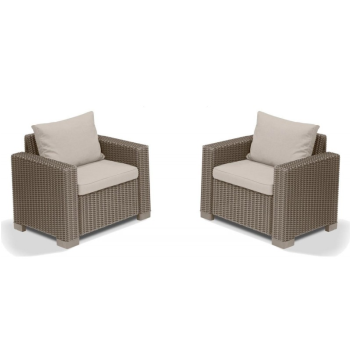 Lot de 2 fauteuils CALIFORNIA KETER