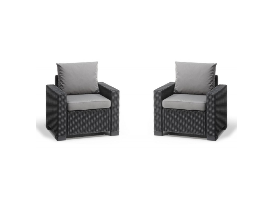 Lot de 2 fauteuils CALIFORNIA KETER