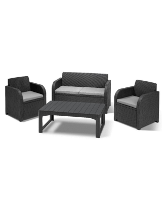 Ensemble de jardin KETER CAROLINA LOUNGE SET