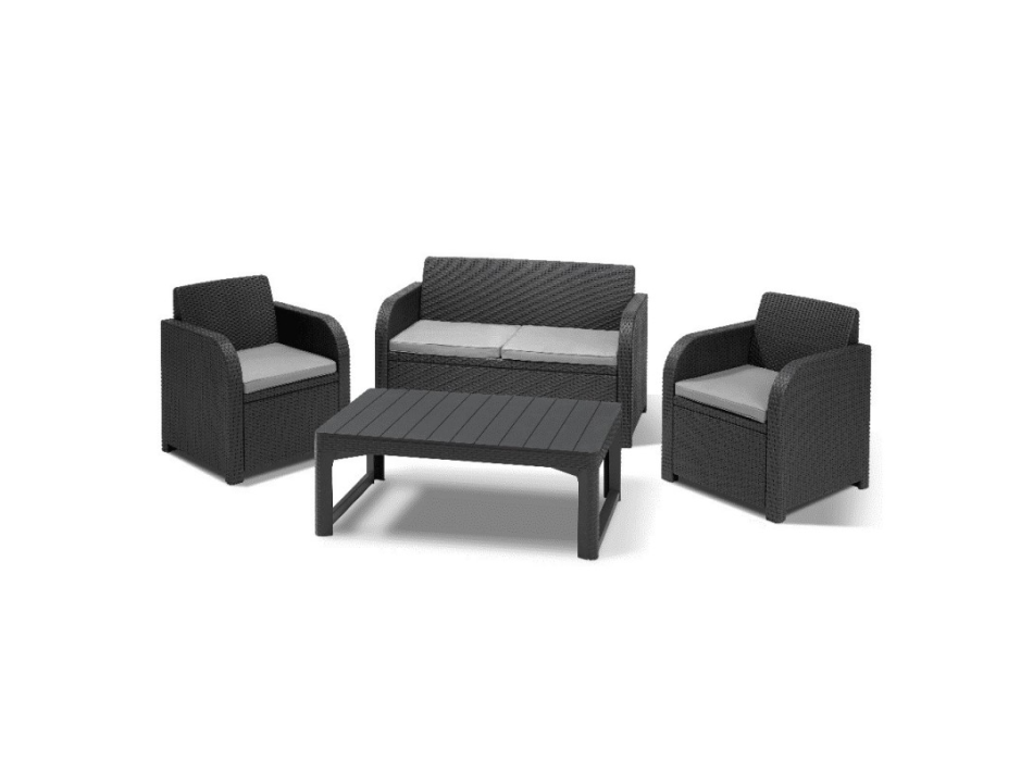 Ensemble de jardin KETER CAROLINA LOUNGE SET