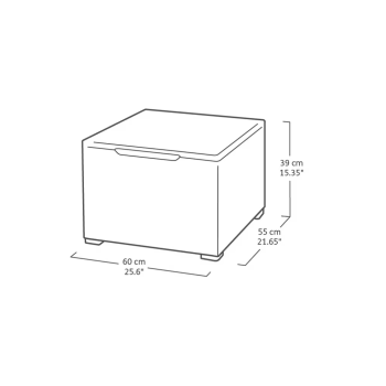 Ensemble de jardin KETER EMMA LOUNGE