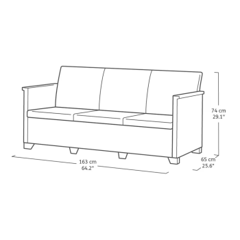 Ensemble de jardin KETER EMMA LOUNGE