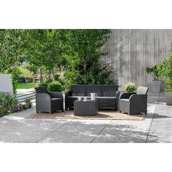 Ensemble de jardin KETER ROSALIE LOUNGE SET
