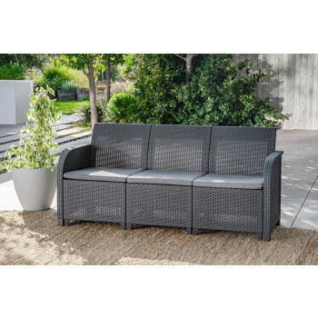 Ensemble de jardin KETER ROSALIE LOUNGE SET