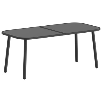 Ensemble de salle à manger d'extérieur marron ERGONOM.