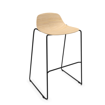 Tabouret de cuisine en bois 3D PURE LOOP MINI ROD - INFINITI