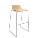 Tabouret de cuisine en bois 3D PURE LOOP MINI ROD - INFINITI