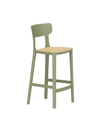Tabouret de cuisine en bois CANOVA - INFINITI