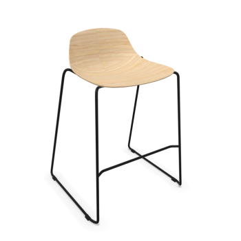 Tabouret de cuisine en bois 3D PURE LOOP MINI ROD - INFINITI