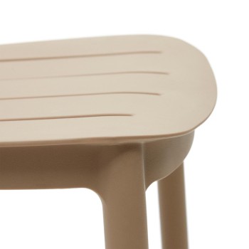 Tabouret d'extérieur en plastique Morella
