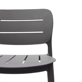 Tabouret d'extérieur en plastique Morella