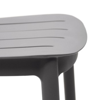 Tabouret d'extérieur en plastique Morella