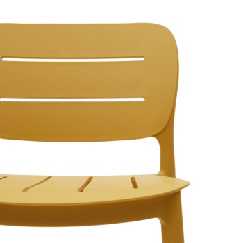 Tabouret d'extérieur en plastique Morella