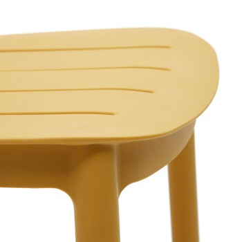 Tabouret d'extérieur en plastique Morella