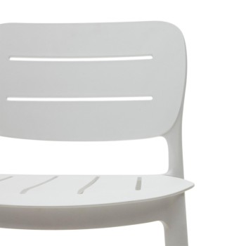Tabouret d'extérieur en plastique Morella
