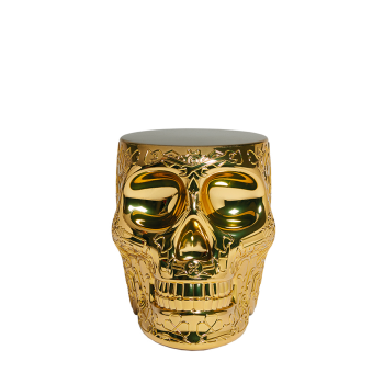 MEXIQUE TABOURET ET TABLE FINITION MÉTAL 70003 QEEBOO