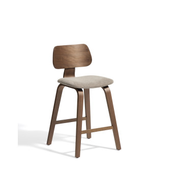 Tabouret Gena en placage