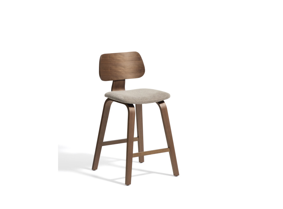 Tabouret Gena en placage