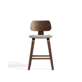 Tabouret Gena en placage