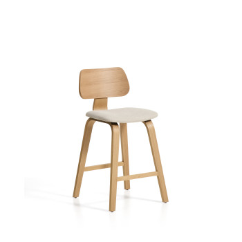 Tabouret Gena en placage