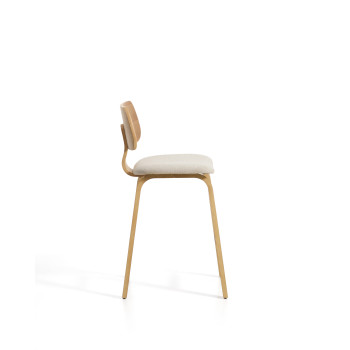 Tabouret Gena en placage