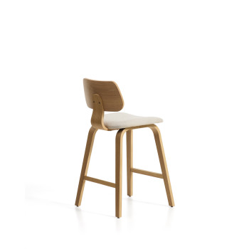 Tabouret Gena en placage